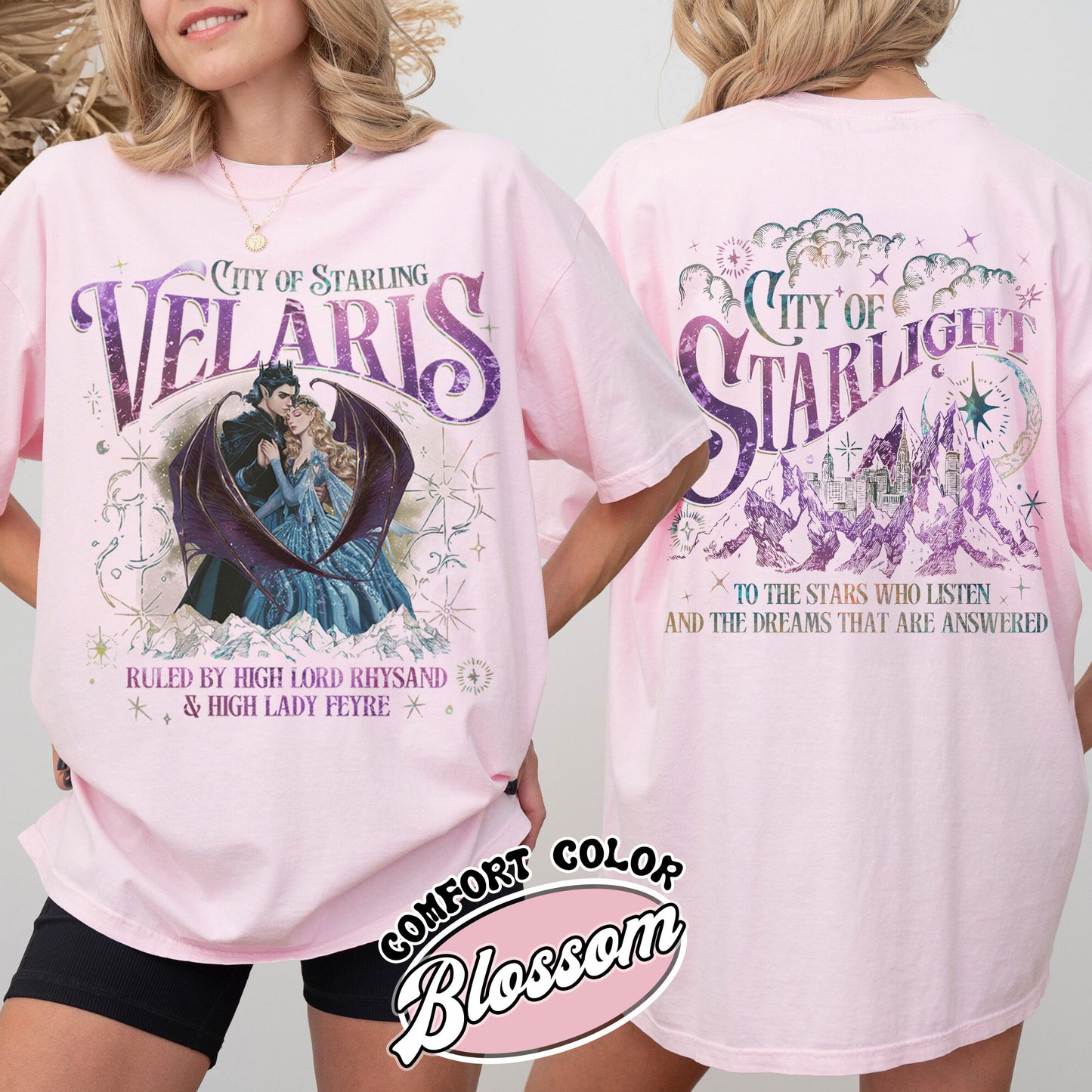 Velaris City Of Starlight Shirt,SJM Shirt,Bookish Shirt,Velaris Shirt, Acotar Shirt, Acotar Merch, Night Court Shirt,Feyre and Rhysand Shirt