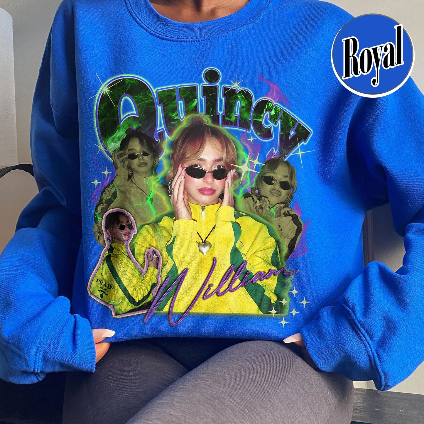 Custom Halloween Bootleg Sweatshirt, Retro Custom Bootleg Rap Sweatshirt, Custom Bootleg Your Photo