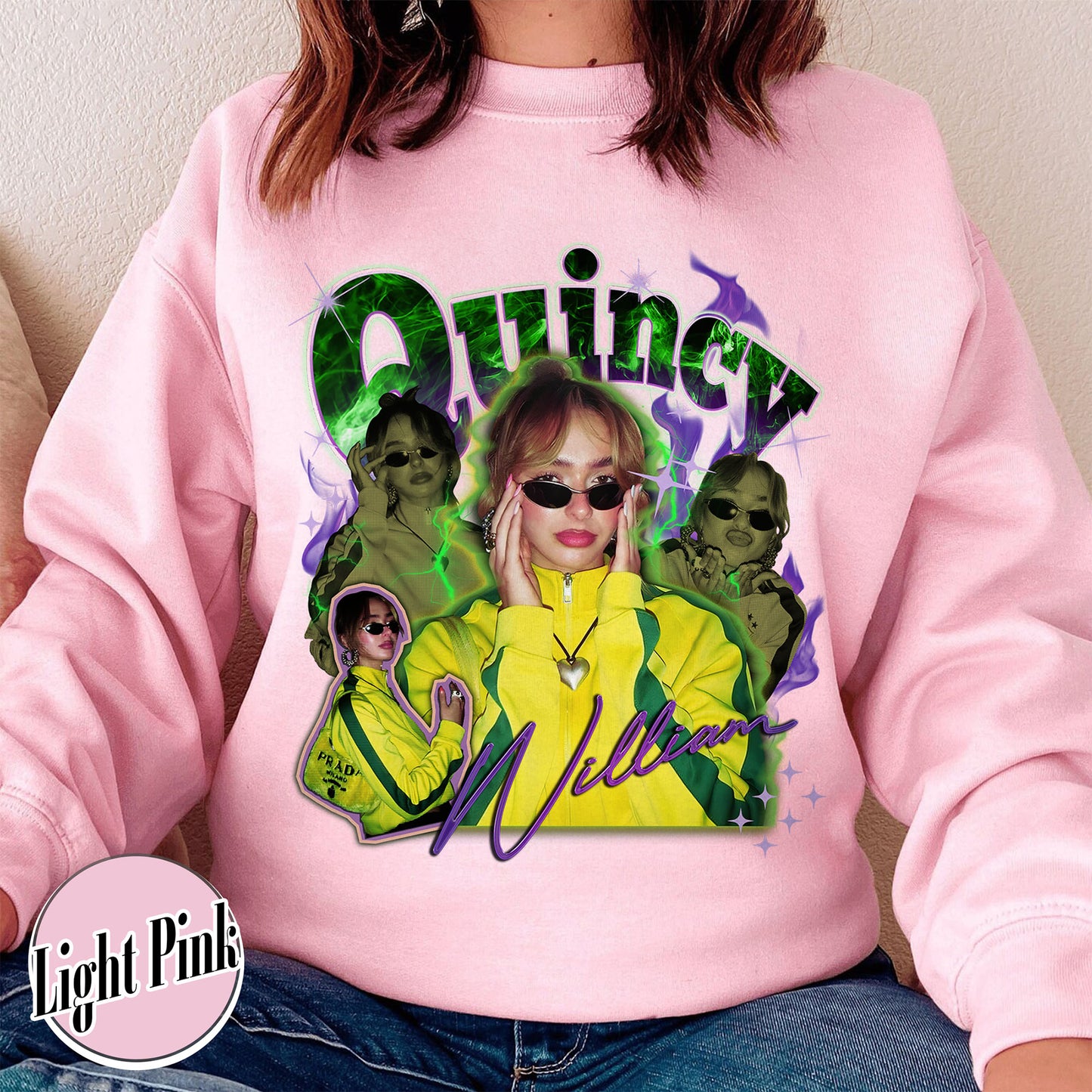 Custom Halloween Bootleg Sweatshirt, Retro Custom Bootleg Rap Sweatshirt, Custom Bootleg Your Photo