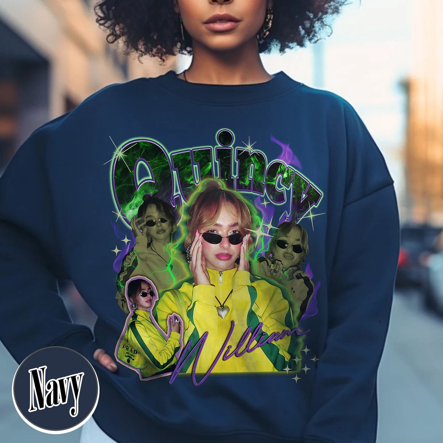 Custom Halloween Bootleg Sweatshirt, Retro Custom Bootleg Rap Sweatshirt, Custom Bootleg Your Photo
