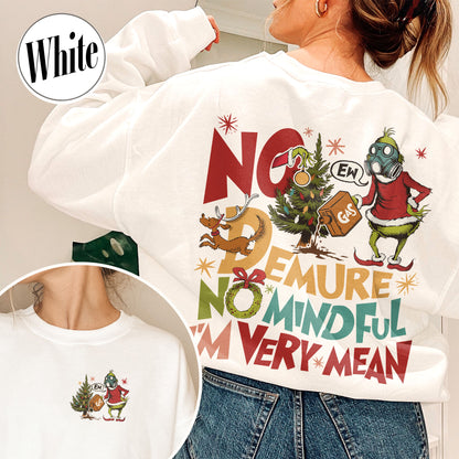 Christmas Sweatshirt, Funny Christmas Tree, Holiday Sweatshirt, Ew People Sweatshirt, Christmas Movie Watching Sweatshirt, Im Fine Everything Is Fine Christmas Sweatshirt