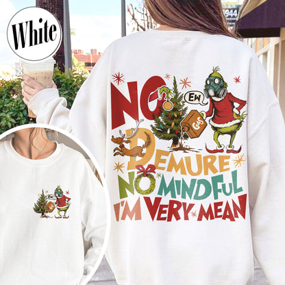 Christmas Sweatshirt, Funny Christmas Tree, Holiday Sweatshirt, Ew People Sweatshirt, Christmas Movie Watching Sweatshirt, Im Fine Everything Is Fine Christmas Sweatshirt