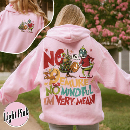 Christmas Hoodie, Funny Christmas Hoodie, Holiday Hoodie, Ew People Hoodie, Christmas Movie Watching Hoodie, Im Fine Everything Is Fine Christmas Hoodie