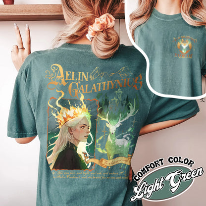 Aelin Galathynius Fireheart Shirt, Aelin Galathynius Shirt, Tog Shirt, Fireheart Queen Aelin Shirt, Fireheart Shirt, Terrasen to Whatever End