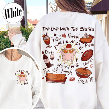 Friendsgiving Group Sweatshirt, Friendsgiving Sweatshirts, Friendsgiving Sweatshirt, Friends Themed Friendsgiving, Friendsgiving Gift, Friends Sweatshirt Thanksgiving