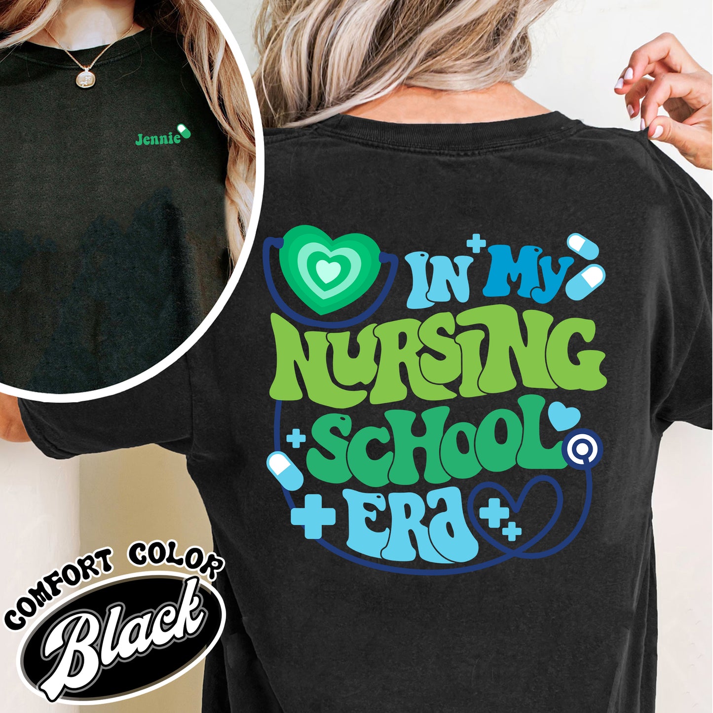 In My Nursing School Era Comfort Color Shirt, In My Nursing School Era, Future Nurse , Nursing School Shirt Future Nurse Gift, Nurse Gift