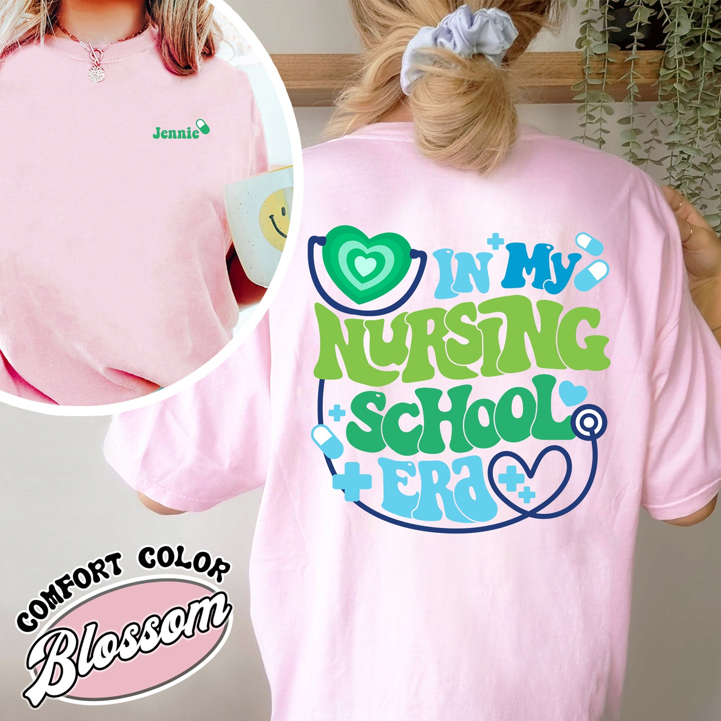 In My Nursing School Era Comfort Color Shirt, In My Nursing School Era, Future Nurse , Nursing School Shirt Future Nurse Gift, Nurse Gift