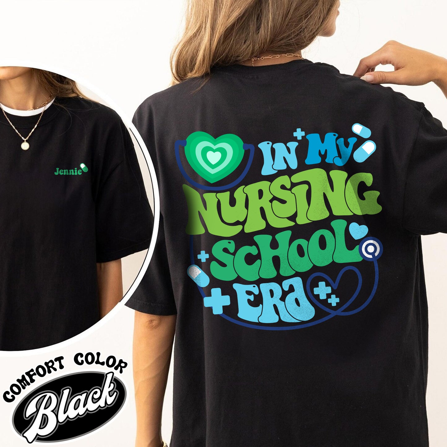 In My Nursing School Era Comfort Color Shirt, In My Nursing School Era, Future Nurse , Nursing School Shirt Future Nurse Gift, Nurse Gift