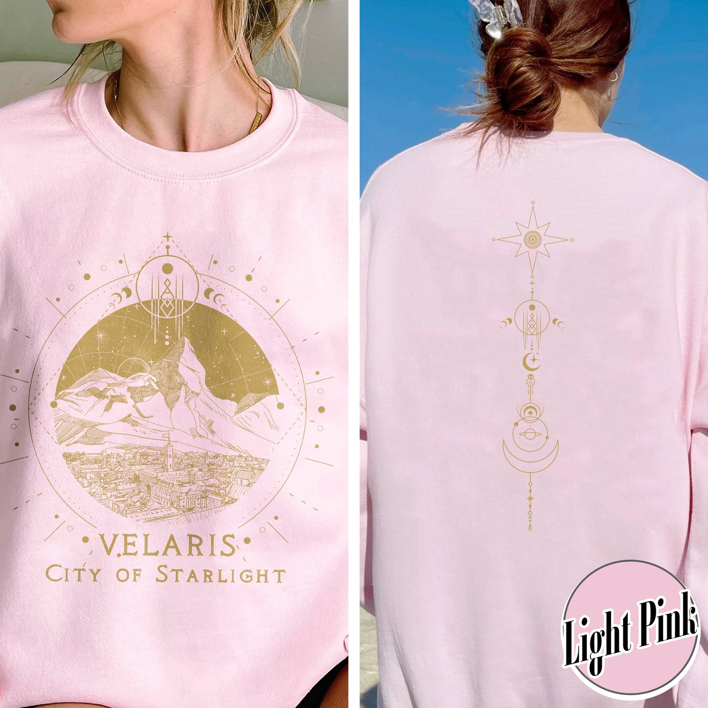 Velaris Starlight Sweatshirt, Velaris City Of Starlight, Sjm Merch Velaris Sweatshirt, Velaris Sweatshirt, Velaris Sweatshirt Night Court