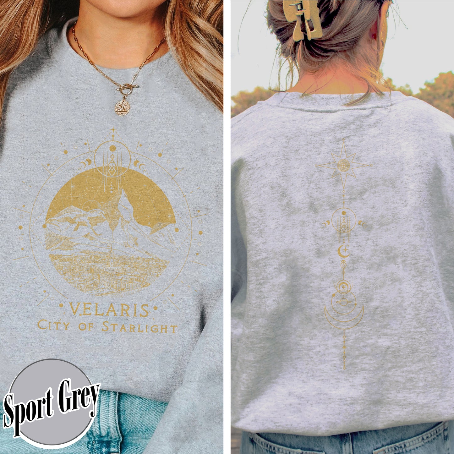 Velaris Starlight Sweatshirt, Velaris City Of Starlight, Sjm Merch Velaris Sweatshirt, Velaris Sweatshirt, Velaris Sweatshirt Night Court