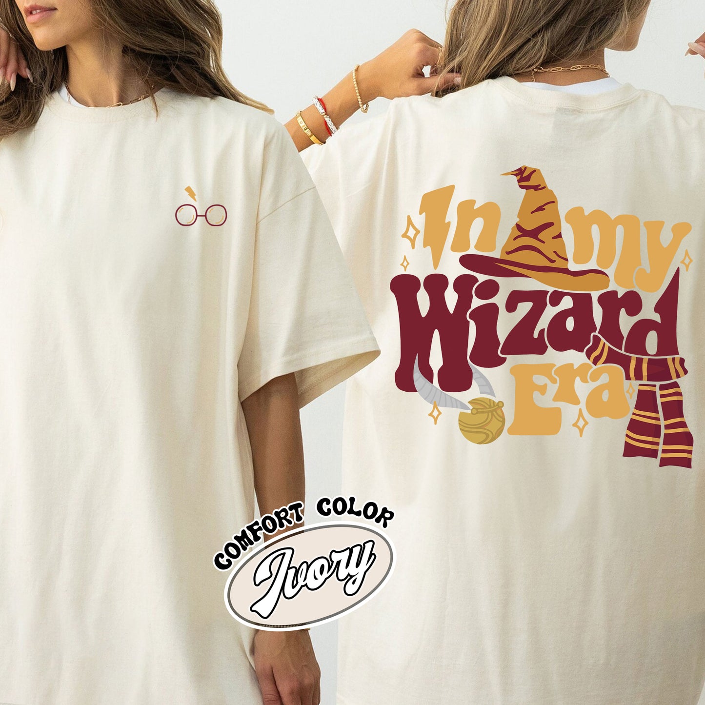 In My Wizard Era Comfort Color Shirt, Wizard Shirt, Wizard School Shirt, Wizarding World Shirt, Funny Wizard Shirt, Funny Potter Shirt, Gift for Fan