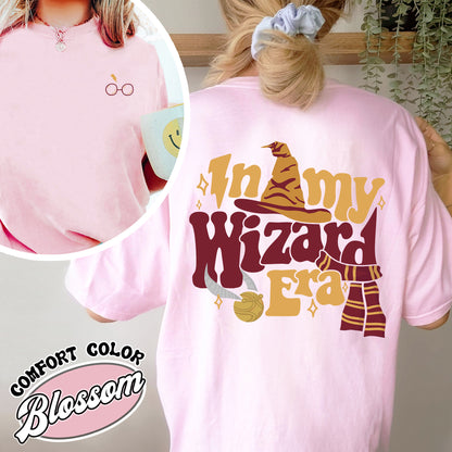 In My Wizard Era Comfort Color Shirt, Wizard Shirt, Wizard School Shirt, Wizarding World Shirt, Funny Wizard Shirt, Funny Potter Shirt, Gift for Fan