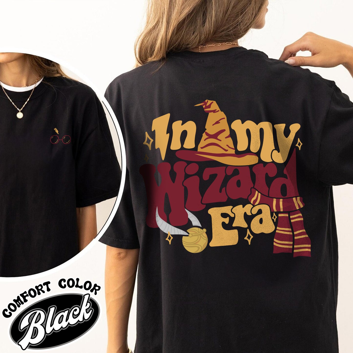 In My Wizard Era Comfort Colors Shirt, Wizard Shirt, Wizard School Shirt, Wizarding World Shirt, Funny Wizard Shirt, Funny Potter Shirt, Gift for Fan