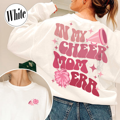 Cheer Mom Sweatshirt, In My Cheer Mom Era, Cheer Mom Squad Sweatshirt, In My Cheer Mom, Funny Cheer Mom, Cheer Mom Outfit, Proud Cheer Mom