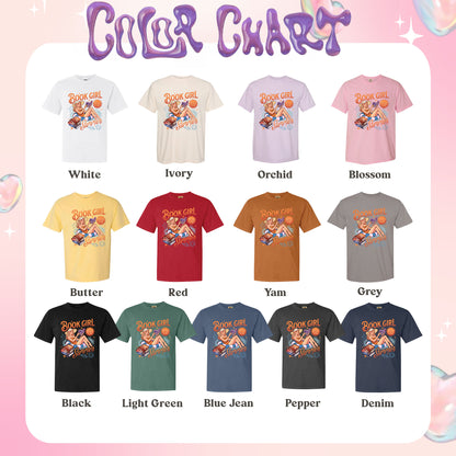 Summer Book Comfort Color Shirt, Book Girl Summer Windy City Series Shirt, Hot Girl Summer Shirt
