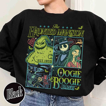 Halloween Sweatshirt, Nightmare on Main Street Sweatshirt, Haunted Mansion Sweatshirt