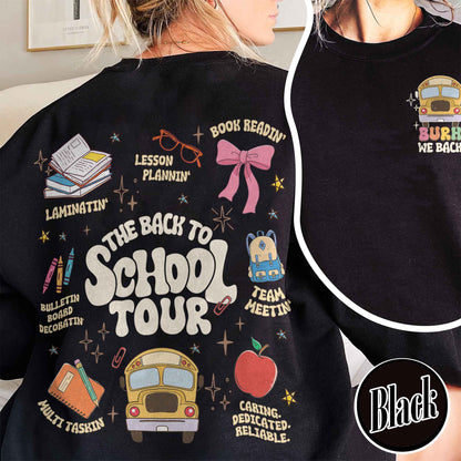 Bruh We Are Back Sweatshirt, Teacher Sweatshirt, Love My Students, Back to School Sweatshirt, Coquette Teacher, Teach Love Inspire, Teacher Gift