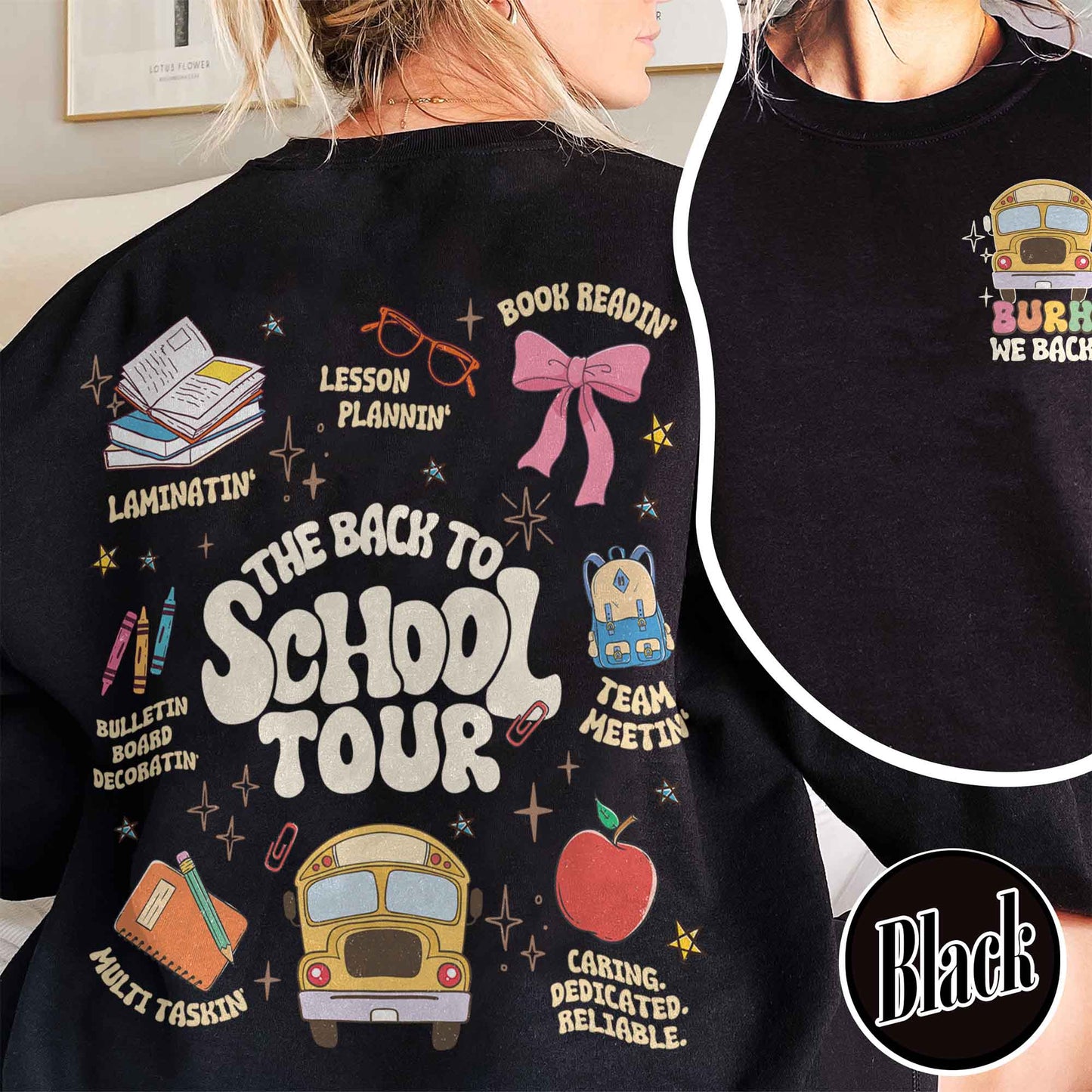 Bruh We Are Back Sweatshirt, Teacher Sweatshirt, Love My Students, Back to School Sweatshirt, Coquette Teacher, Teach Love Inspire, Teacher Gift