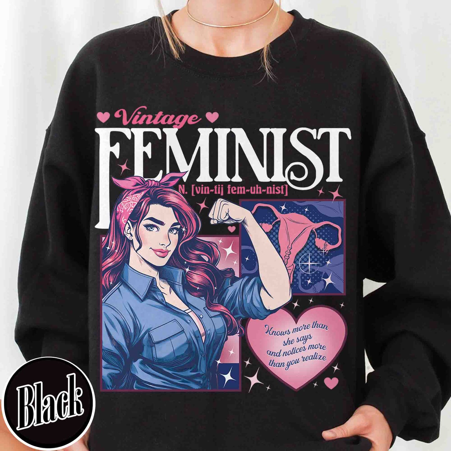 Feminist Sweatshirt, Empowered Women Sweatshirt, Equality Sweatshirt, Women Rights Sweatshirt