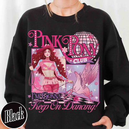 Chappell Roan Sweatshirt, Chappell Roan Merch Sweatshirt, Pink Pony Club Chappell Roan Sweatshirt, Pink Pony Club Sweatshirt, Pink Pony Club Outfit