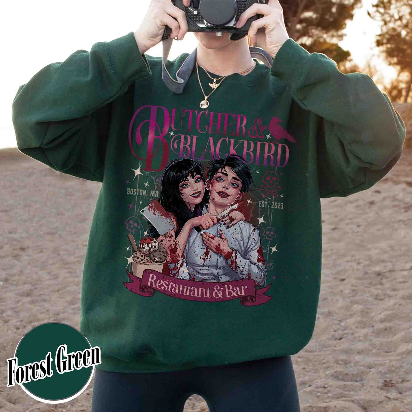 Bookish Sweatshirt, Butcher and Blackbird Sweatshirt, Dark Romance Social Club Sweatshirt, Booklover Gift