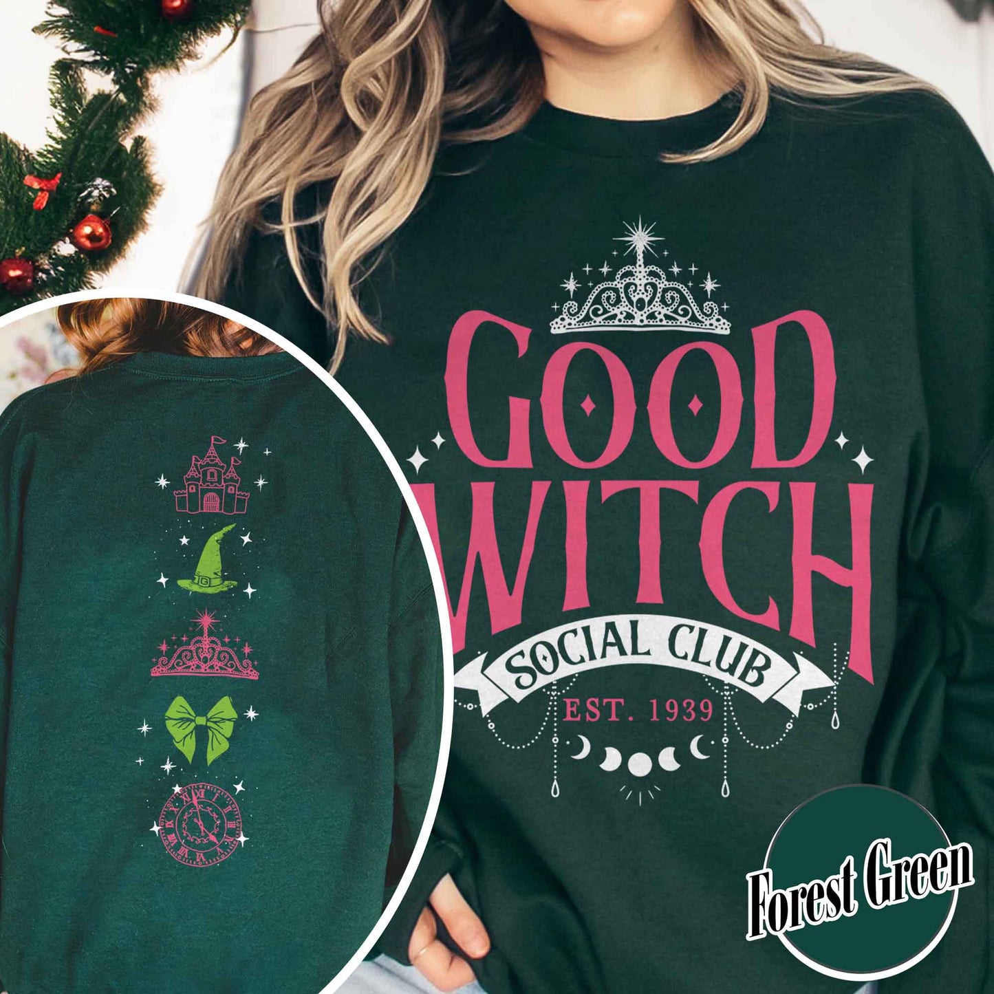 Good Witch Bad Witch Sweatshirt,Good Witch Social Club,Good Witch Sweatshirt,Bad Witch Sweatshirt, Besties Fall Shirt,Besties Witch Shirt