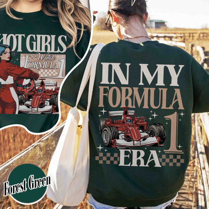 Trending Sweatshirt, Hot Girls Watch F1 Sweatshirt, Sundays Are for Formula One Sweatshirt, F1 Car Sweatshirt