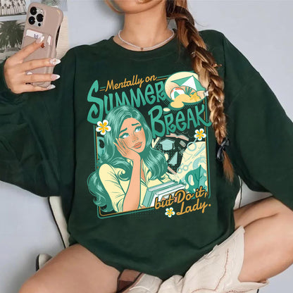 Do It Lady Sweatshirt, Funny Viral Meme Sweatshirt, Sweatshirt Humor Top, Retro Parody Sweatshirt, TikTok Trend Sweatshirt, Funny Gift for Women