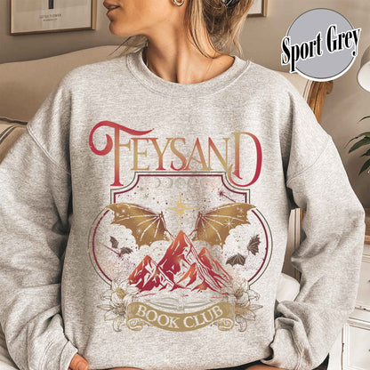 Rhys And Feyre Acotar Book Club Sweatshirt, Sjm, Velaris City Of Starlight Acotar Sweatshirt, The Night Court Sweatshirt, Court Of Dreams, Bookish Sweatshirt