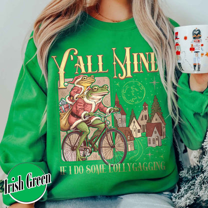 Frog and Toad Sweatshirt, Christmas Frog T-Shirt, Frog Christmas Shirt, Classic Book Cover Shirt, Frog and Toad the Lover Shirt, Man I Love Frogs Tee