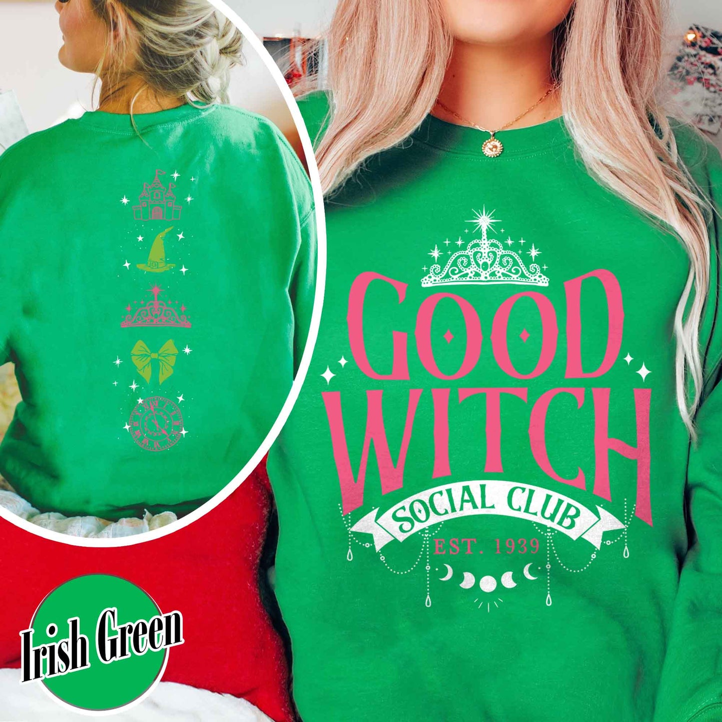 Good Witch Bad Witch Sweatshirt,Good Witch Social Club,Good Witch Sweatshirt,Bad Witch Sweatshirt, Besties Fall Shirt,Besties Witch Shirt