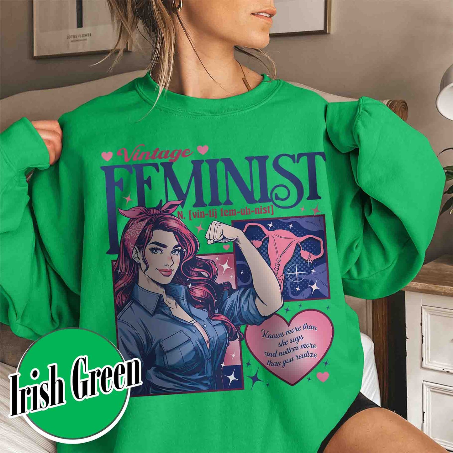 Feminist Sweatshirt, Empowered Women Sweatshirt, Equality Sweatshirt, Women Rights Sweatshirt