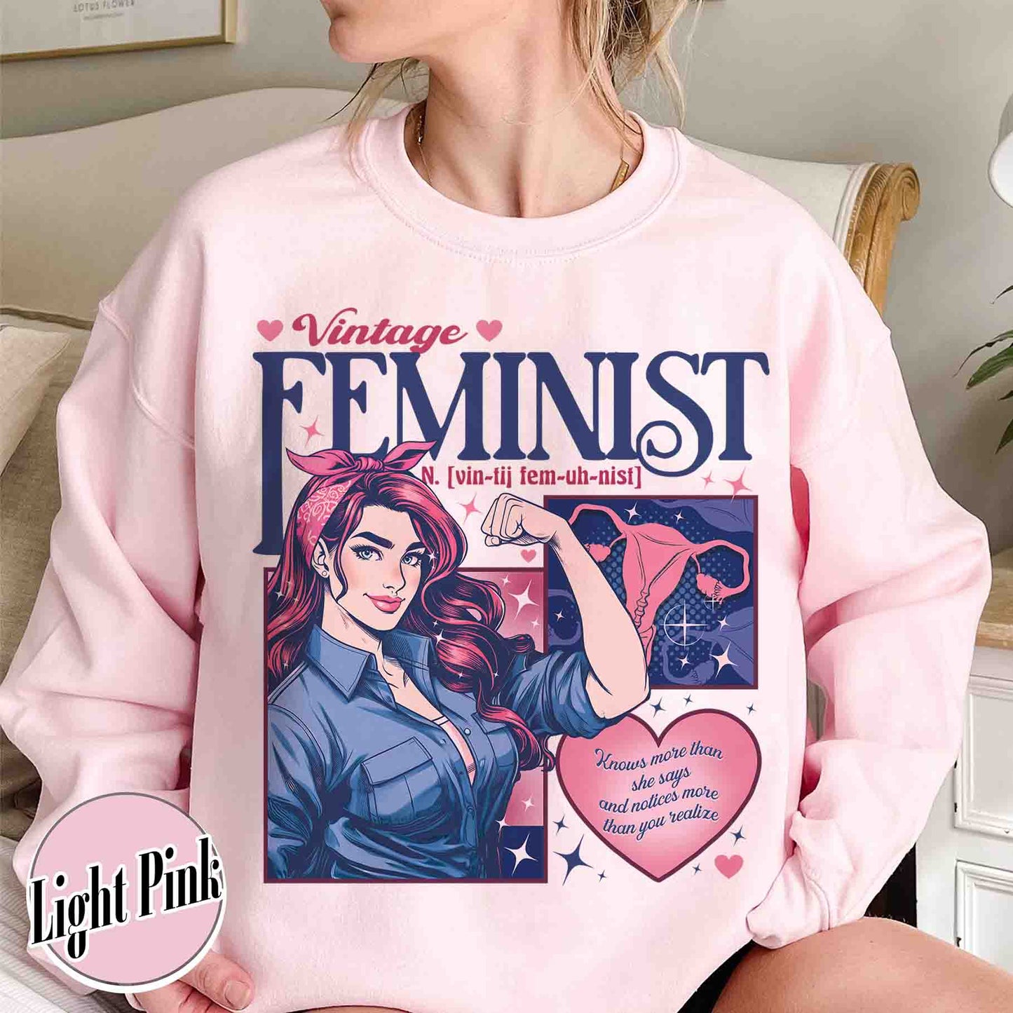 Feminist Sweatshirt, Empowered Women Sweatshirt, Equality Sweatshirt, Women Rights Sweatshirt