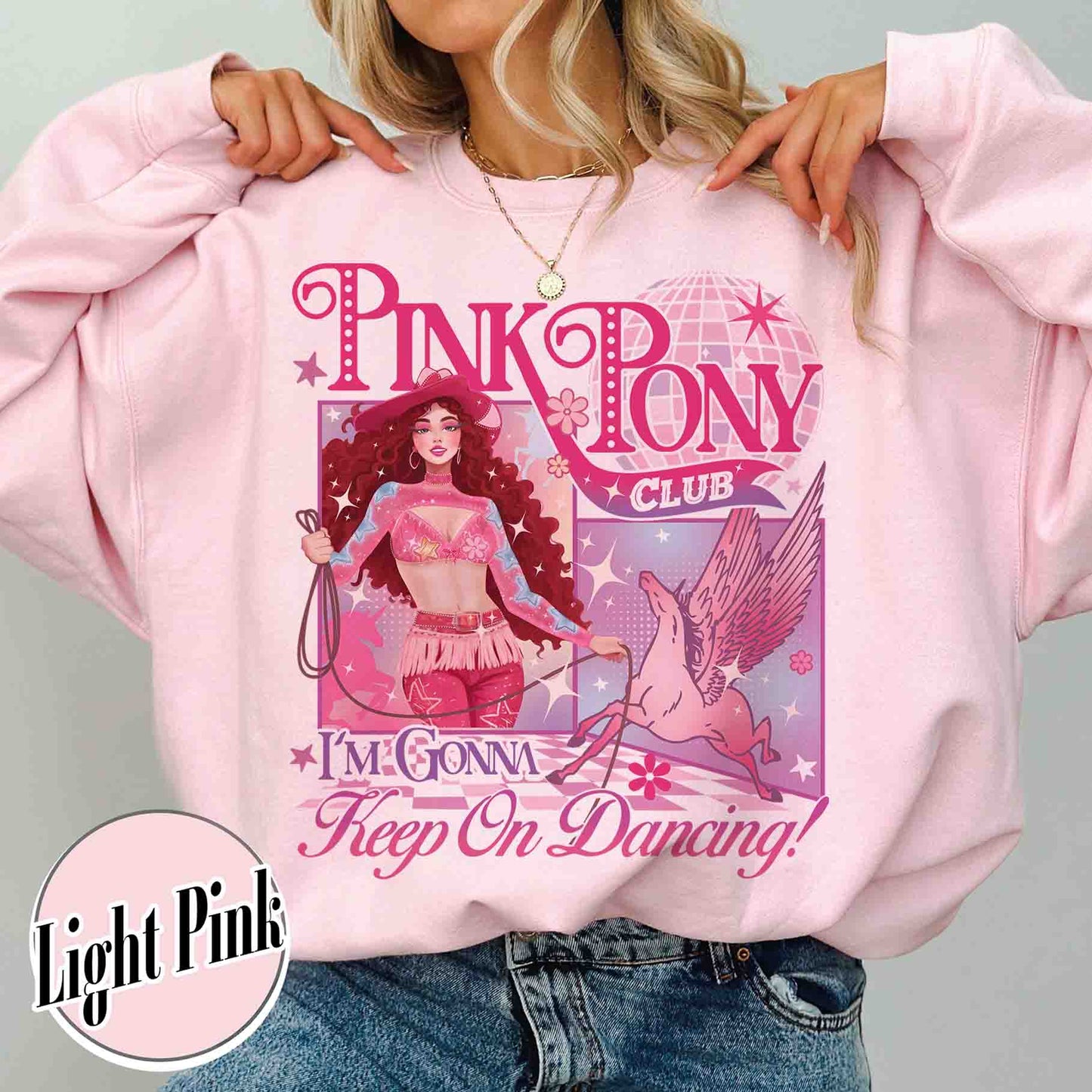 Chappell Roan Sweatshirt, Chappell Roan Merch Sweatshirt, Pink Pony Club Chappell Roan Sweatshirt, Pink Pony Club Sweatshirt, Pink Pony Club Outfit