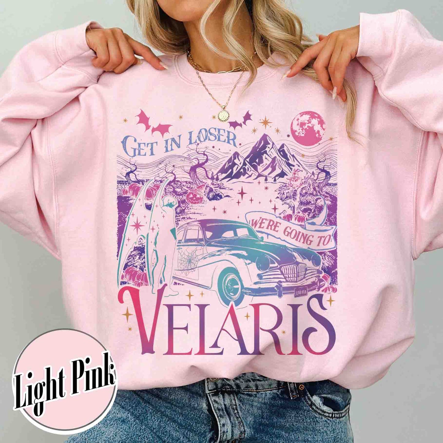 Velaris City of Starlight Sweatshirt, Velaris City of Starlight Sweatshirt, Get in Loser Were Going to Velaris Sweatshirt, Velaris Sweatshirt