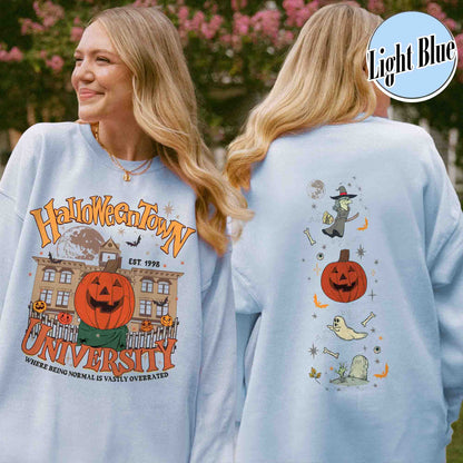 Halloween Sweatshirt, Halloweentown Est 1998 Sweatshirt, Halloweentown University Sweatshirt