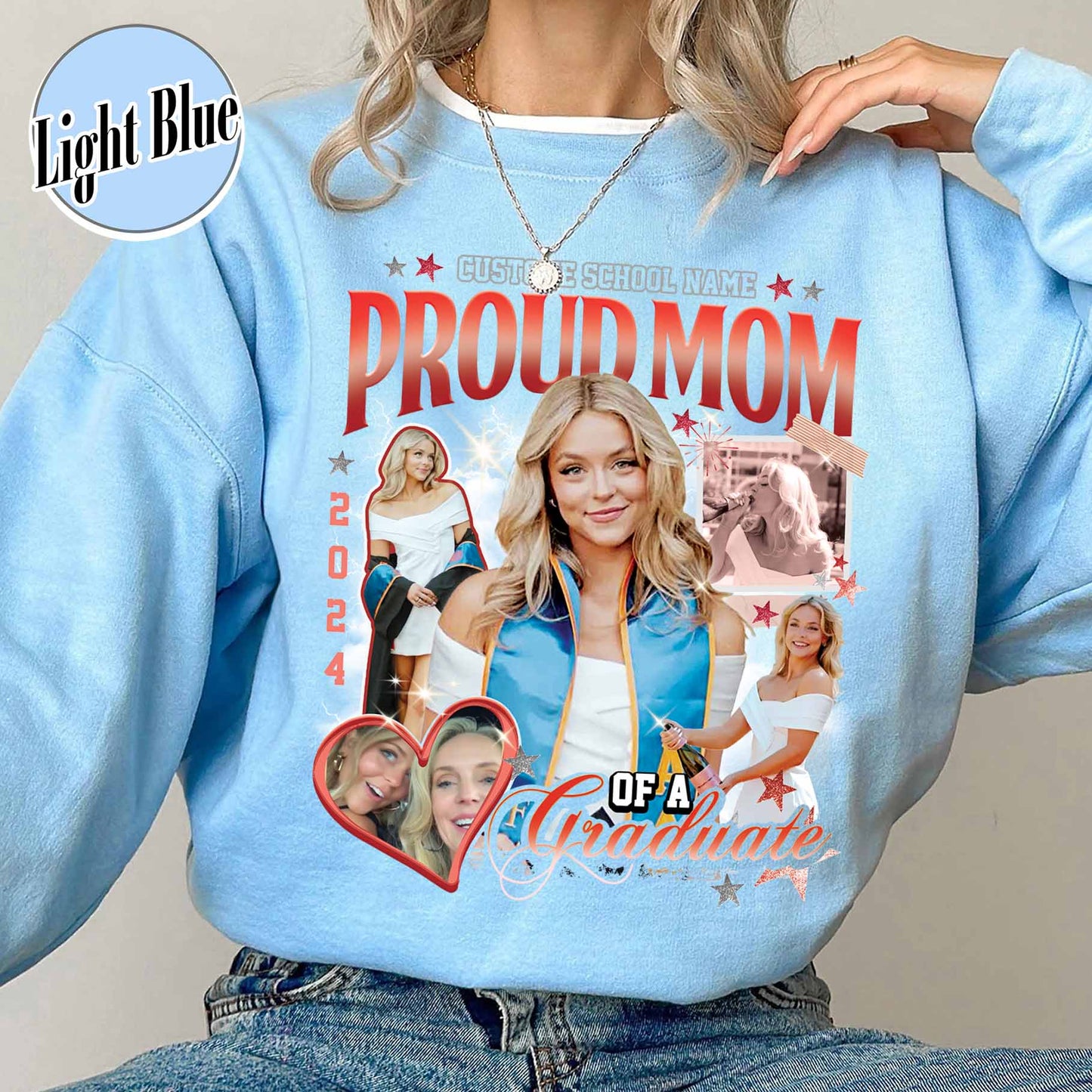 Custom Family Graduation Sweatshirt, Senior 2025 Family Matching T Shirt, Class of 2025 Family Graduation Shirts, Custom Graduation Shirts Photos