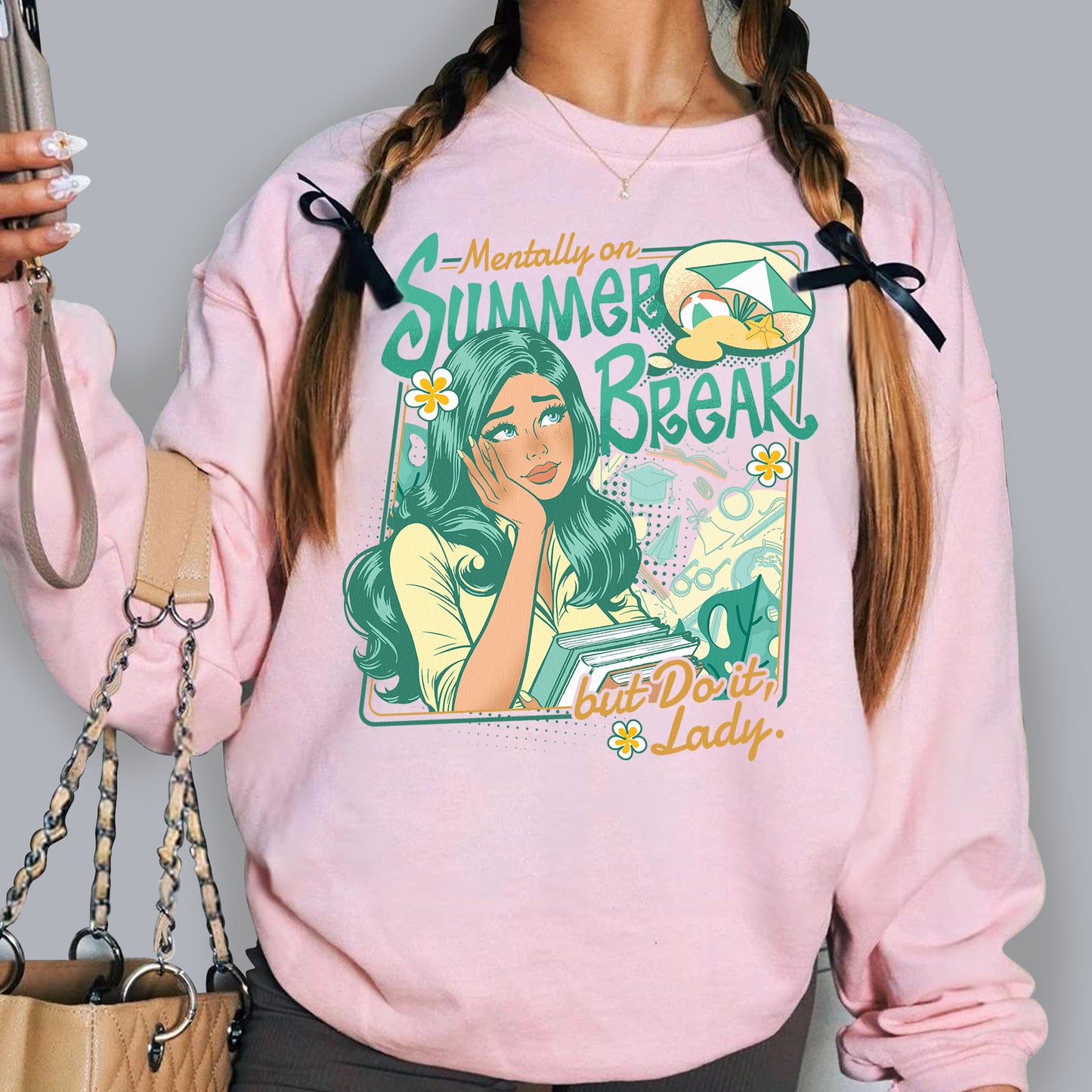 Do It Lady Sweatshirt, Funny Viral Meme Sweatshirt, Sweatshirt Humor Top, Retro Parody Sweatshirt, TikTok Trend Sweatshirt, Funny Gift for Women