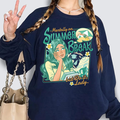 Do It Lady Sweatshirt, Funny Viral Meme Sweatshirt, Sweatshirt Humor Top, Retro Parody Sweatshirt, TikTok Trend Sweatshirt, Funny Gift for Women