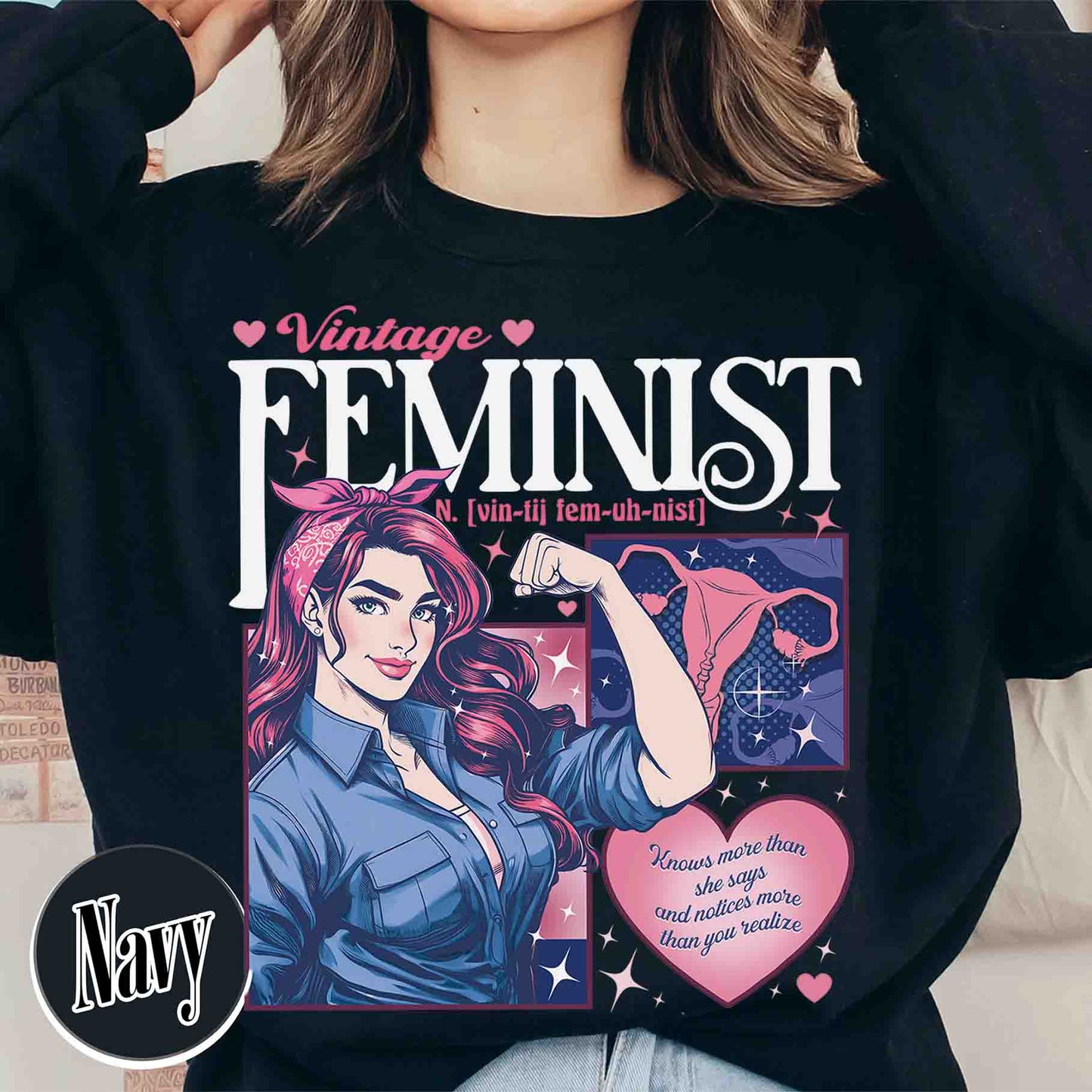 Feminist Sweatshirt, Empowered Women Sweatshirt, Equality Sweatshirt, Women Rights Sweatshirt