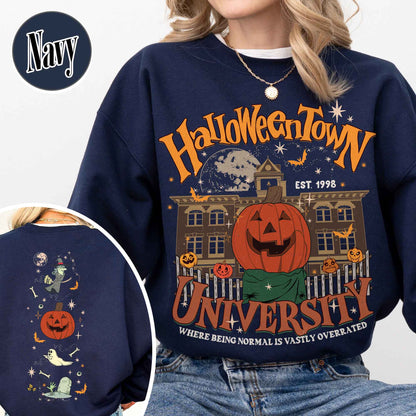 Halloween Sweatshirt, Halloweentown Est 1998 Sweatshirt, Halloweentown University Sweatshirt