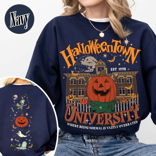 Halloween Sweatshirt, Halloweentown Est 1998 Sweatshirt, Halloweentown University Sweatshirt
