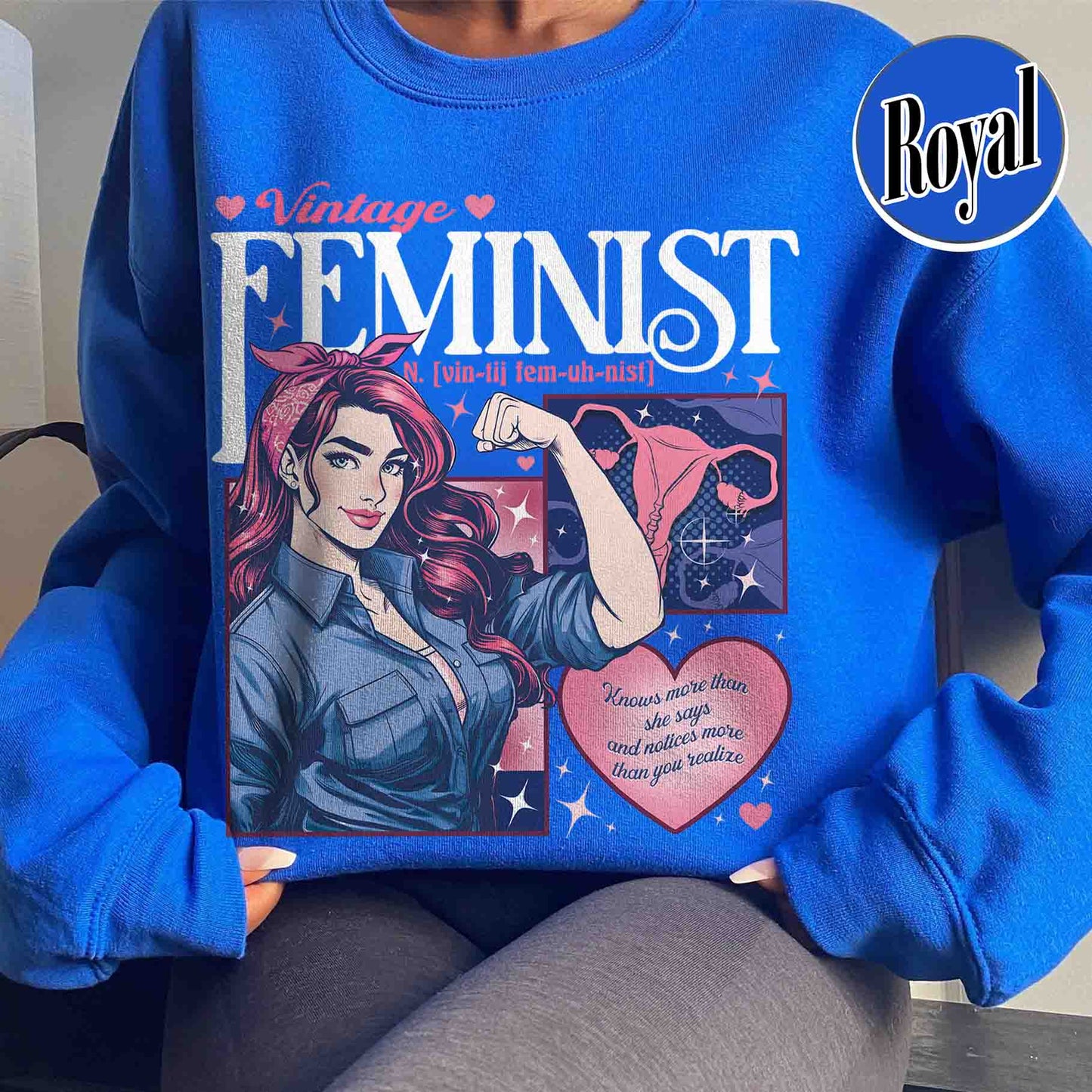 Feminist Sweatshirt, Empowered Women Sweatshirt, Equality Sweatshirt, Women Rights Sweatshirt