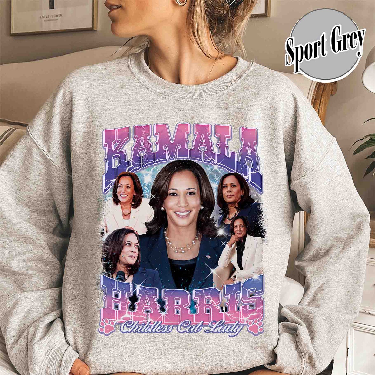Election Sweatshirt, Madam President Bootleg Sweatshirt, Vote 2024 Bootleg, Presidential Election 2024