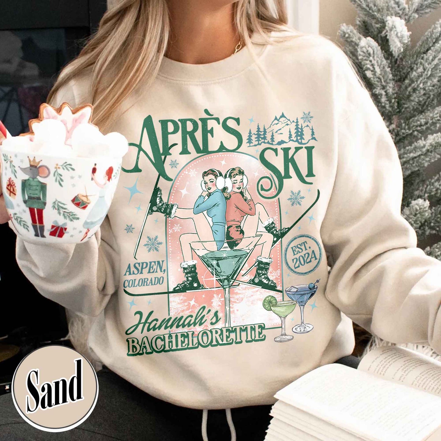 Apres Ski Bachelorette Sweatshirt, Apres Ski Bachelorette Sweater, Apres Ski Party Theme, Apres Ski Apparel, Apres Ski Party, Apres Ski Shirt