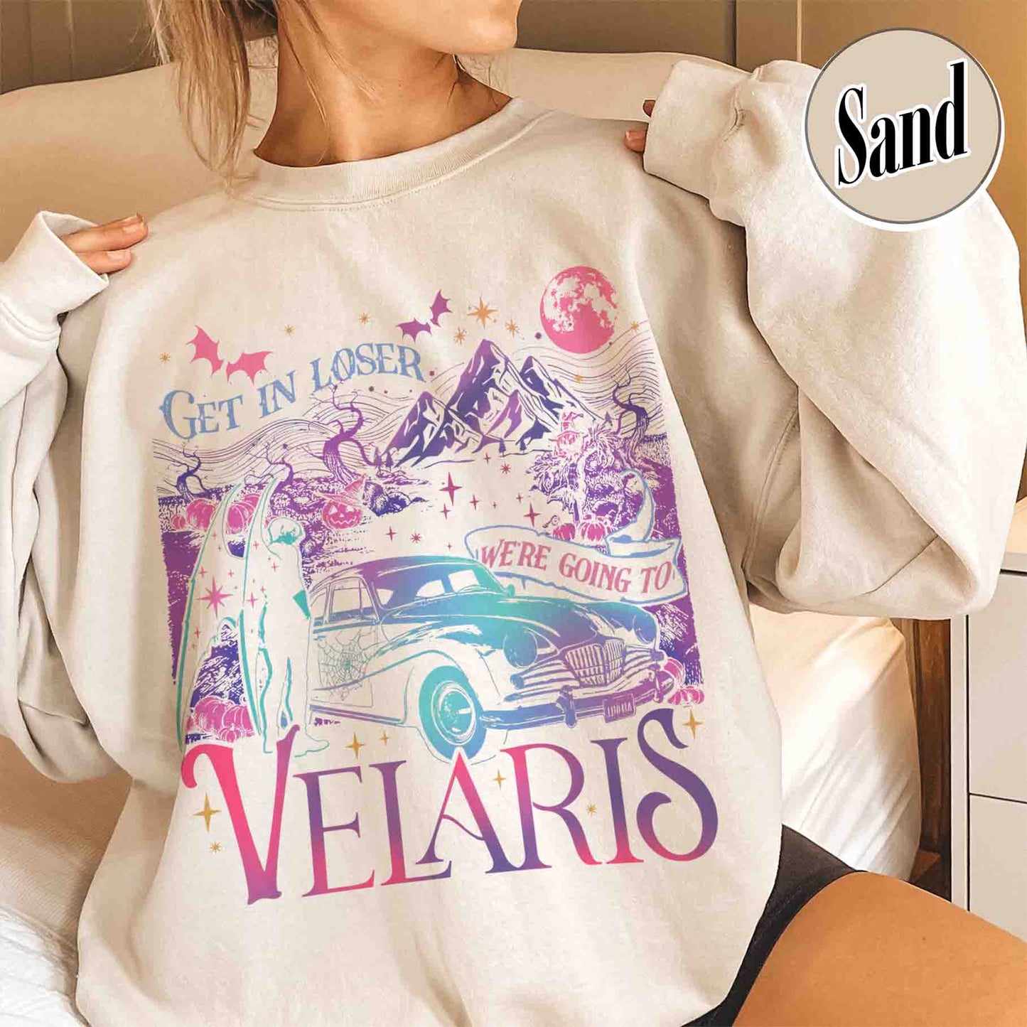 Velaris City of Starlight Sweatshirt, Velaris City of Starlight Sweatshirt, Get in Loser Were Going to Velaris Sweatshirt, Velaris Sweatshirt