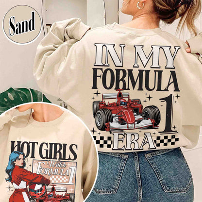 Trending Sweatshirt, Hot Girls Watch F1 Sweatshirt, Sundays Are for Formula One Sweatshirt, F1 Car Sweatshirt