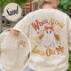 Halloween Ghost Sweatshirt, Whos Afraid of Little Old Me Sweatshirt, Will You Should Be Sweatshirt