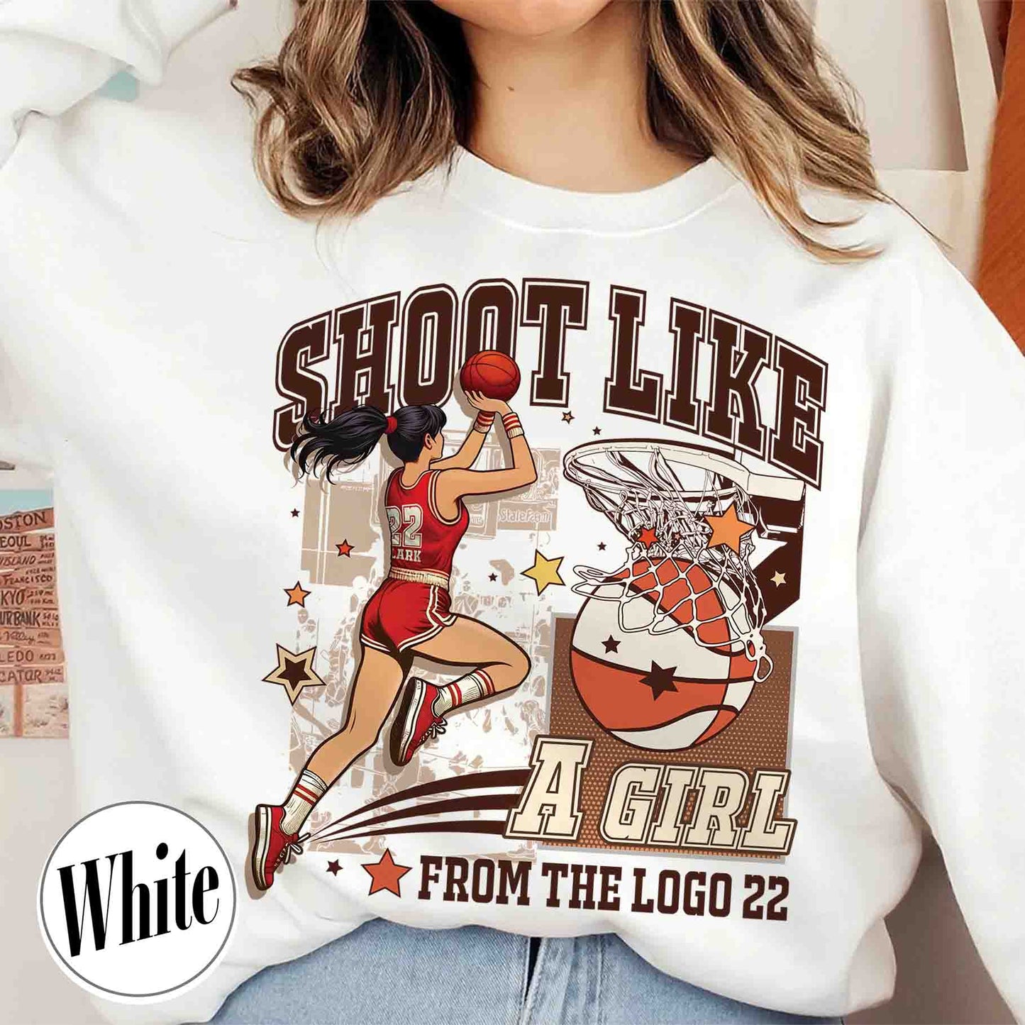 Shoot Like a Girl Sweatshirt, Girls Basketball Sweatshirt, Girls Basketball Sweatshirt, if You Break It, You Own It, Everyone Watches Womens Sports Sweatshirt