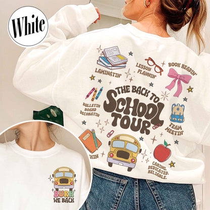 Bruh We Are Back Sweatshirt, Teacher Sweatshirt, Love My Students, Back to School Sweatshirt, Coquette Teacher, Teach Love Inspire, Teacher Gift